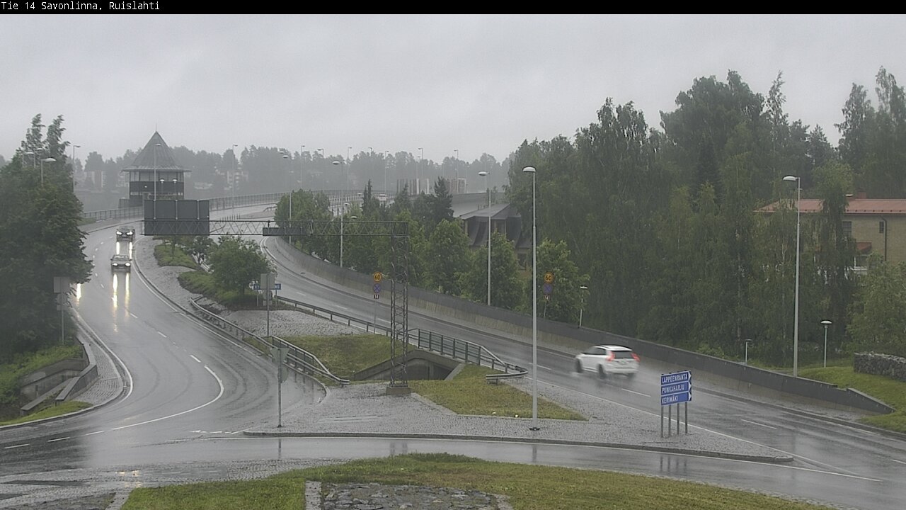 Kelikamerat Kuva Tie 14 Savonlinna, Ruislahti, Savonlinna, Etelä-Savo
