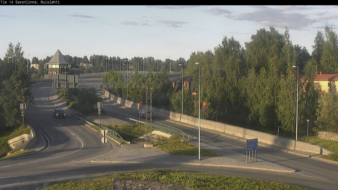 Kelikamerat Kuva Tie 14 Savonlinna, Ruislahti, Savonlinna, Etelä-Savo