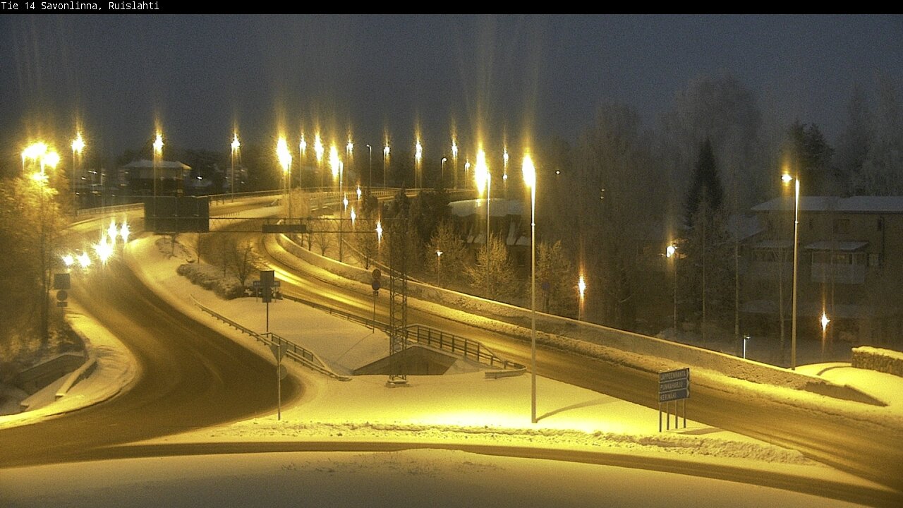 Kelikamerat Kuva Tie 14 Savonlinna, Ruislahti, Savonlinna, Etelä-Savo