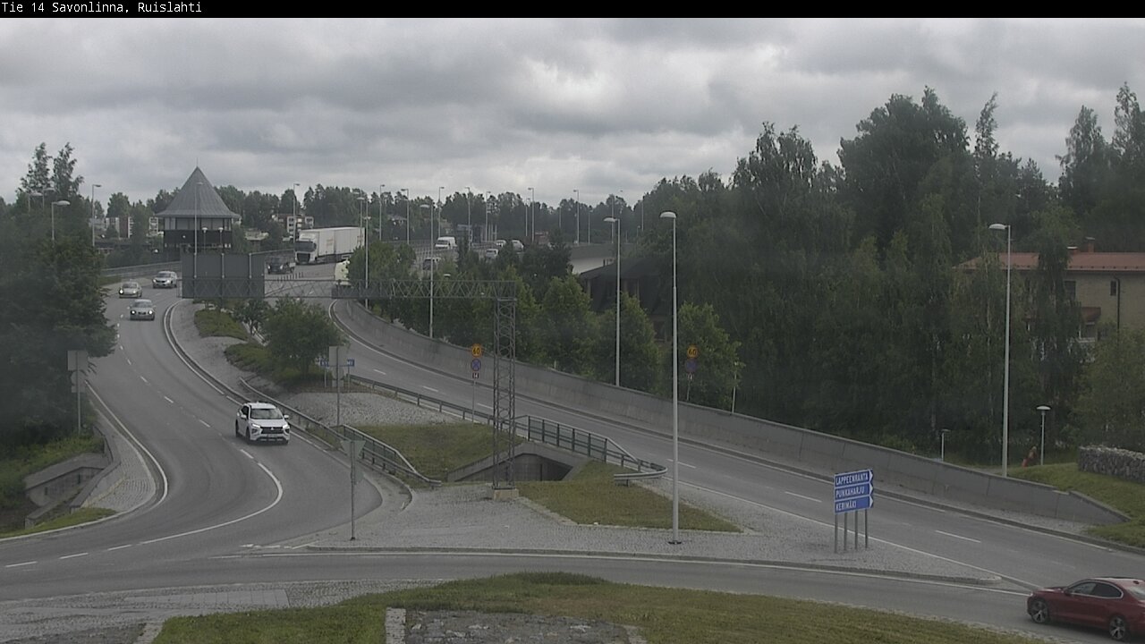 Kelikamerat Kuva Tie 14 Savonlinna, Ruislahti, Savonlinna, Etelä-Savo