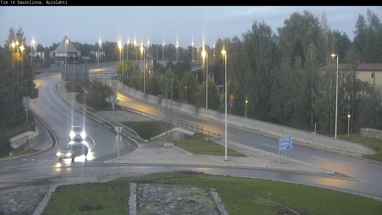 Weather Camera Image Road 14 Savonlinna, Ruislahti, Savonlinna, Etelä-Savo