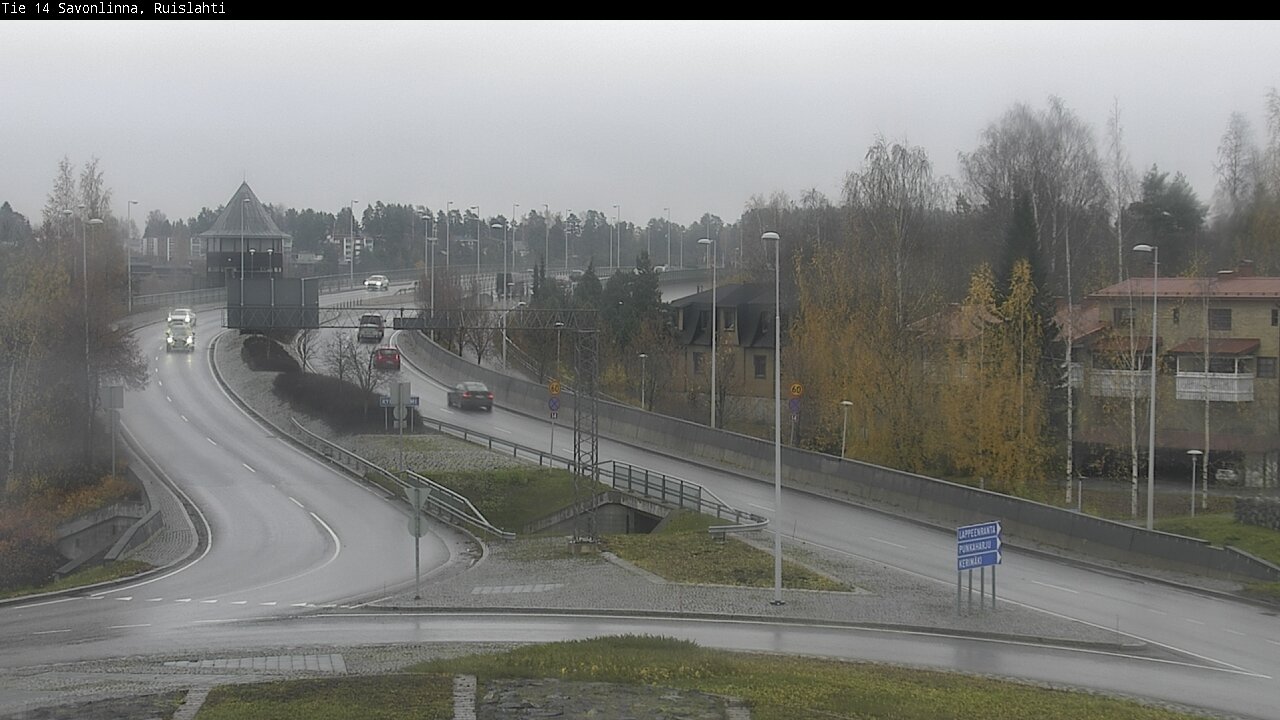 Kelikamerat Kuva Tie 14 Savonlinna, Ruislahti, Savonlinna, Etelä-Savo