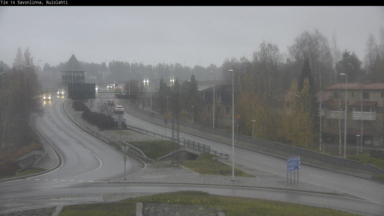 Kelikamerat Kuva Tie 14 Savonlinna, Ruislahti, Savonlinna, Etelä-Savo