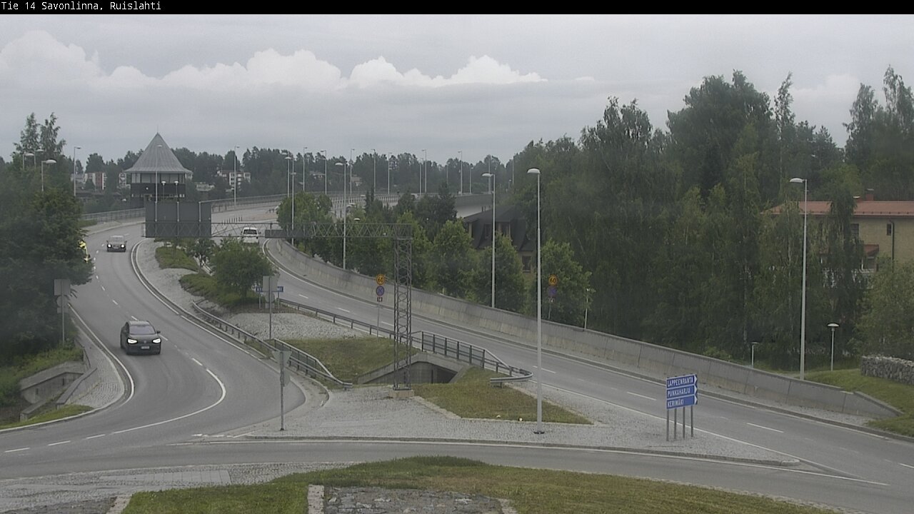 Kelikamerat Kuva Tie 14 Savonlinna, Ruislahti, Savonlinna, Etelä-Savo