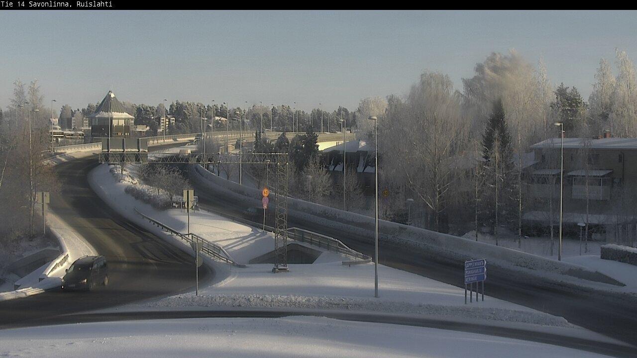 Kelikamerat Kuva Tie 14 Savonlinna, Ruislahti, Savonlinna, Etelä-Savo