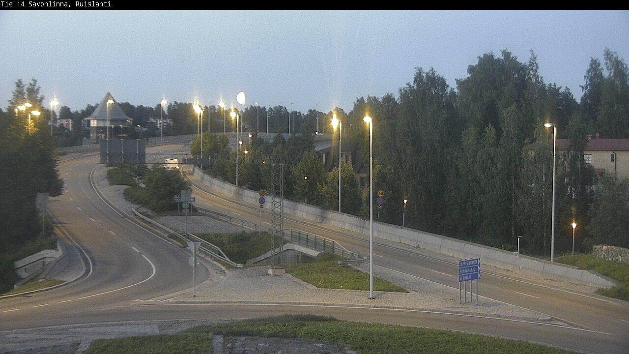 Kelikamerat Kuva Tie 14 Savonlinna, Ruislahti, Savonlinna, Etelä-Savo