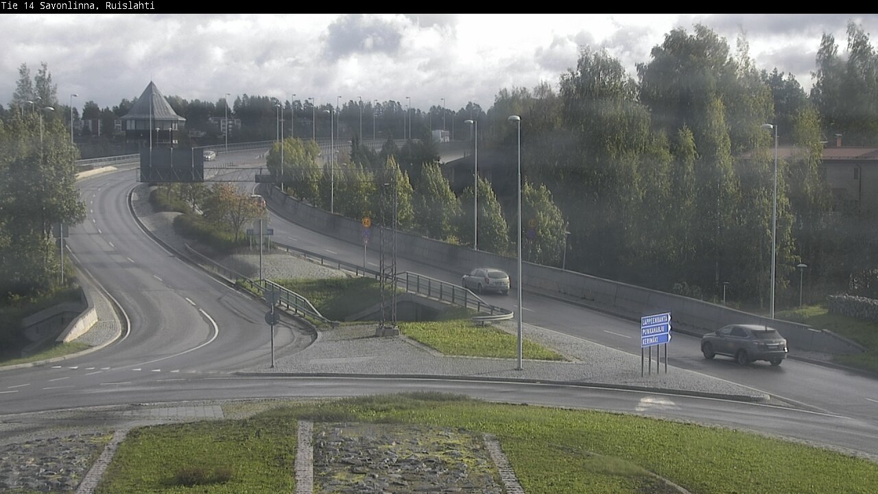 Kelikamerat Kuva Tie 14 Savonlinna, Ruislahti, Savonlinna, Etelä-Savo