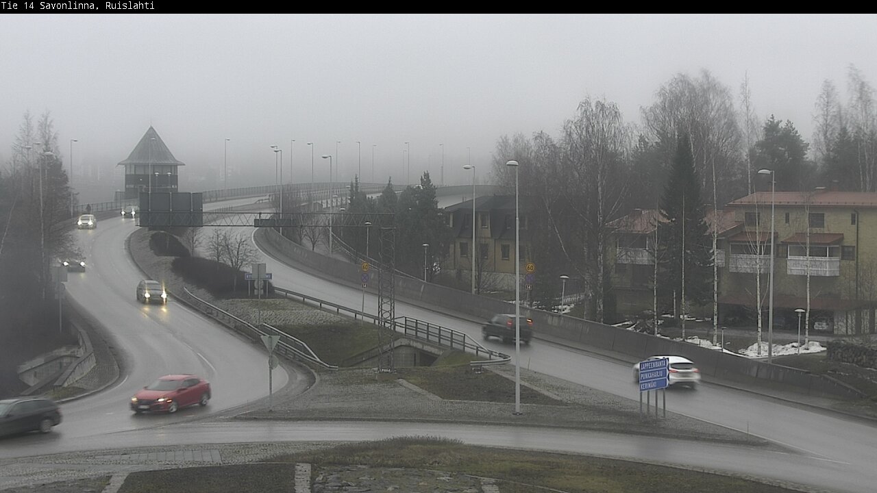 Kelikamerat Kuva Tie 14 Savonlinna, Ruislahti, Savonlinna, Etelä-Savo