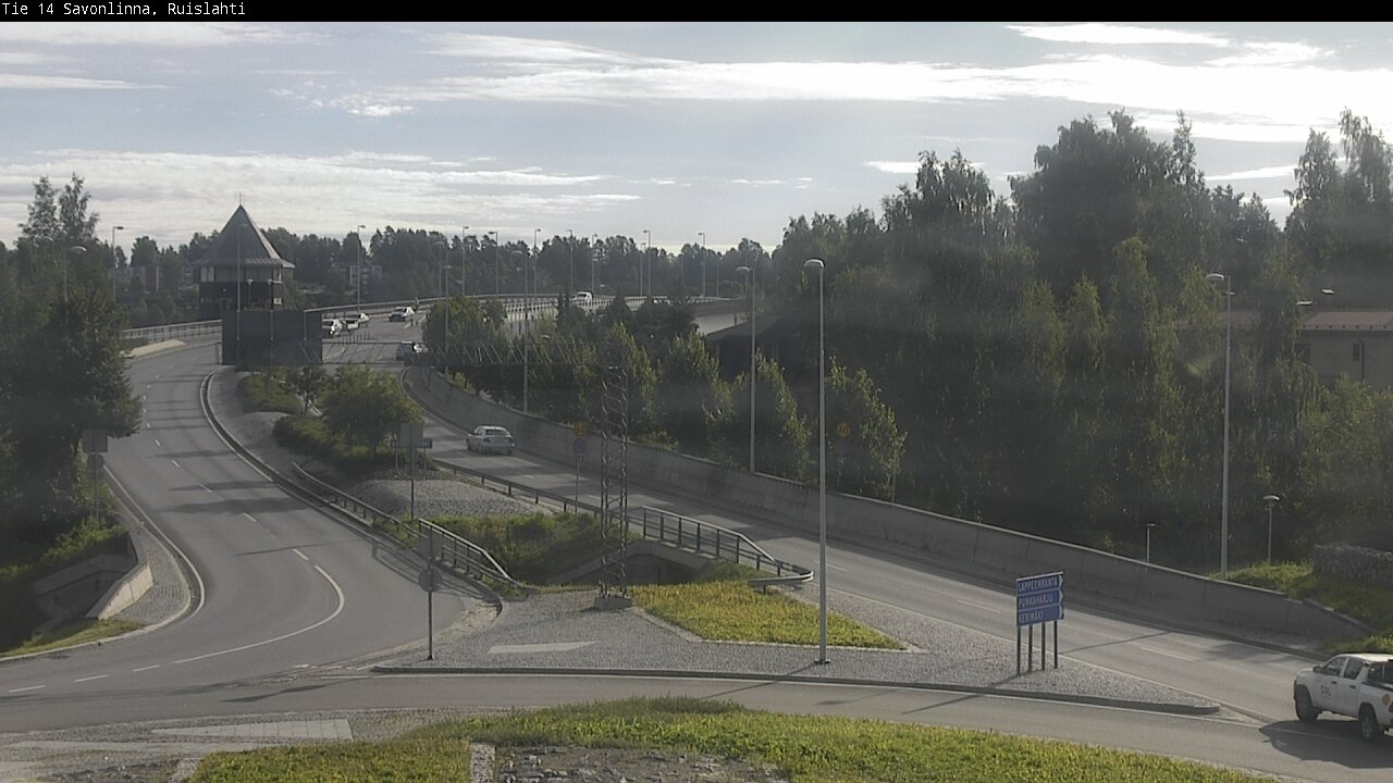 Kelikamerat Kuva Tie 14 Savonlinna, Ruislahti, Savonlinna, Etelä-Savo