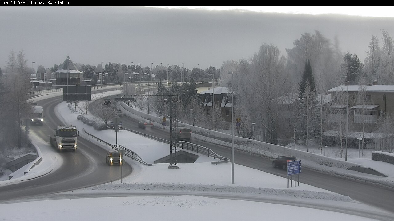 Kelikamerat Kuva Tie 14 Savonlinna, Ruislahti, Savonlinna, Etelä-Savo