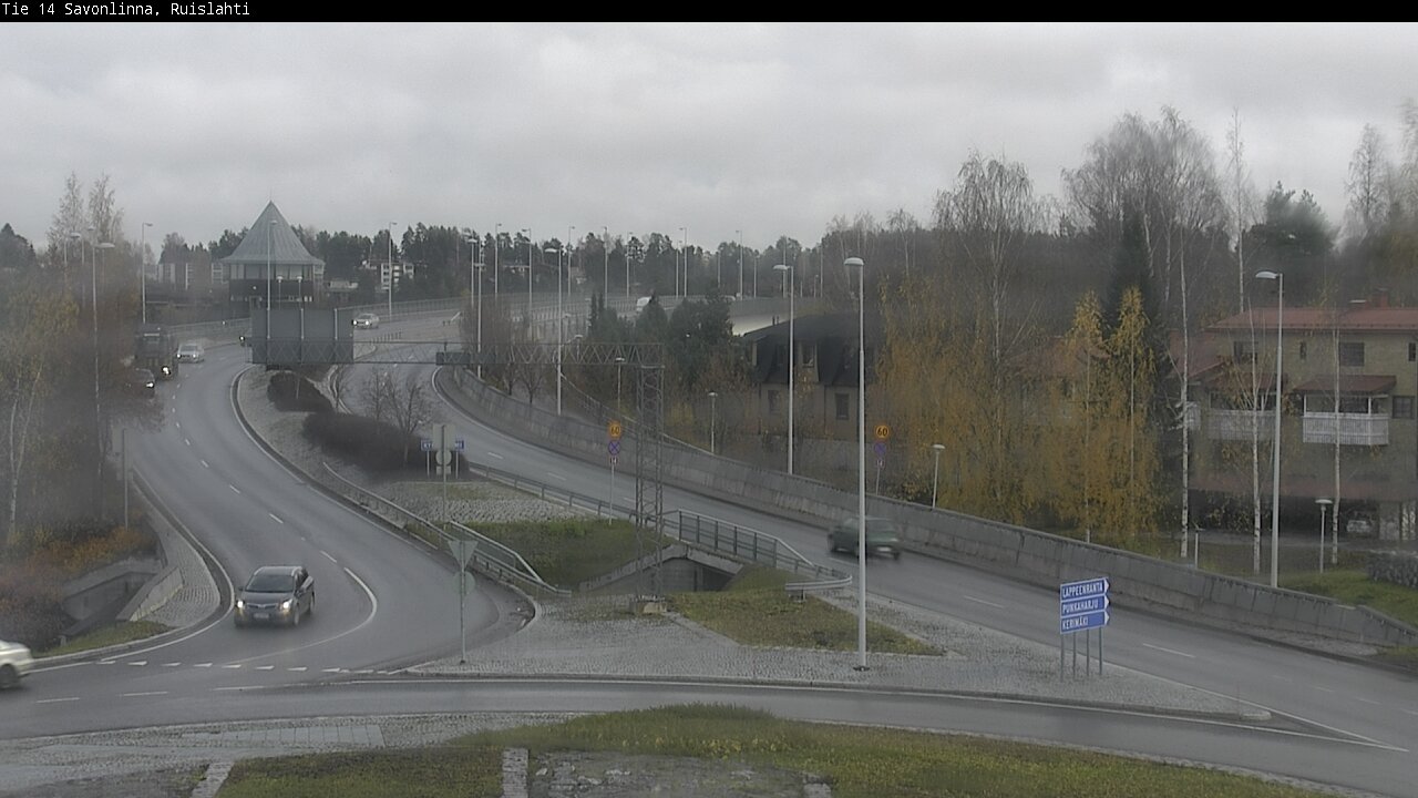 Kelikamerat Kuva Tie 14 Savonlinna, Ruislahti, Savonlinna, Etelä-Savo