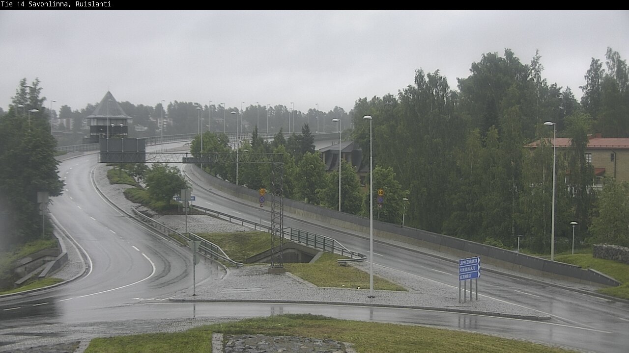 Kelikamerat Kuva Tie 14 Savonlinna, Ruislahti, Savonlinna, Etelä-Savo