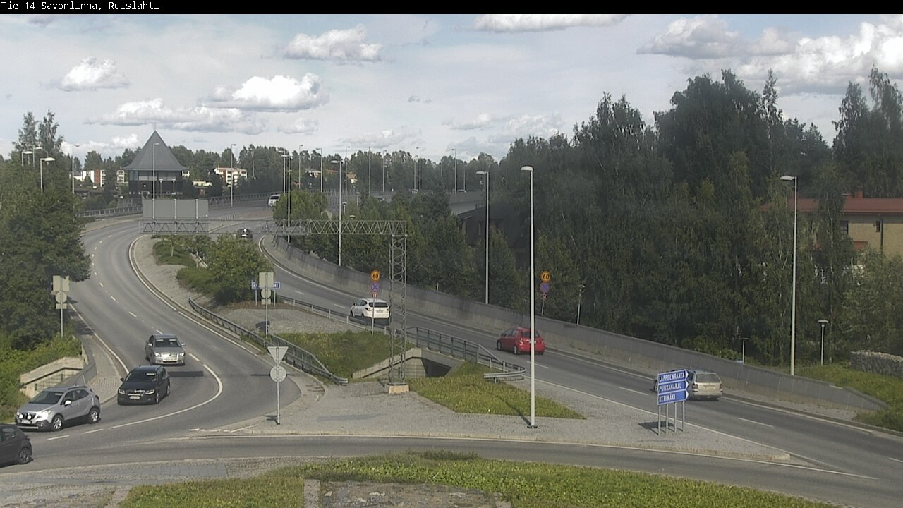 Kelikamerat Kuva Tie 14 Savonlinna, Ruislahti, Savonlinna, Etelä-Savo