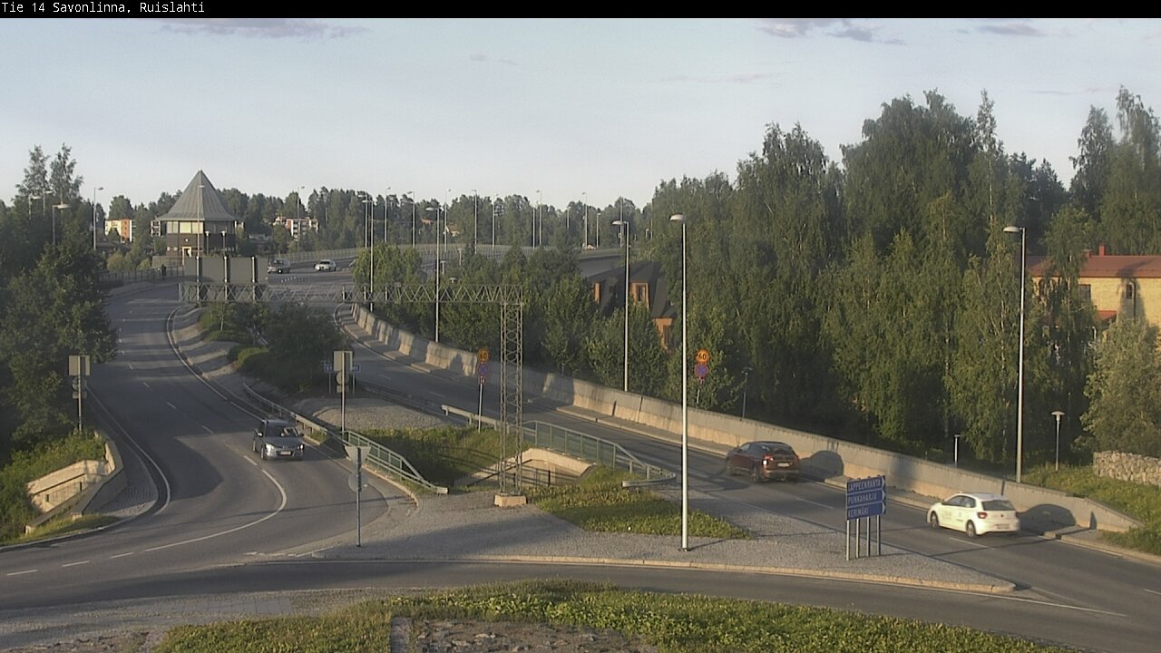Kelikamerat Kuva Tie 14 Savonlinna, Ruislahti, Savonlinna, Etelä-Savo