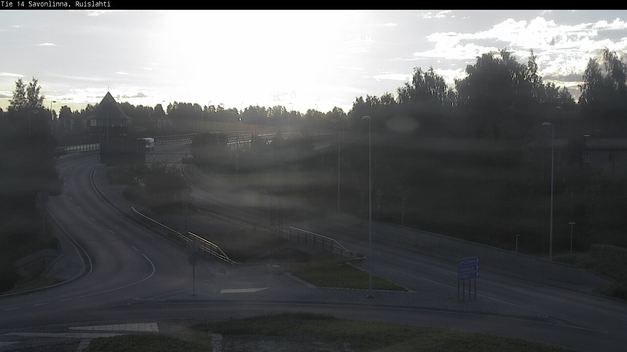 Kelikamerat Kuva Tie 14 Savonlinna, Ruislahti, Savonlinna, Etelä-Savo