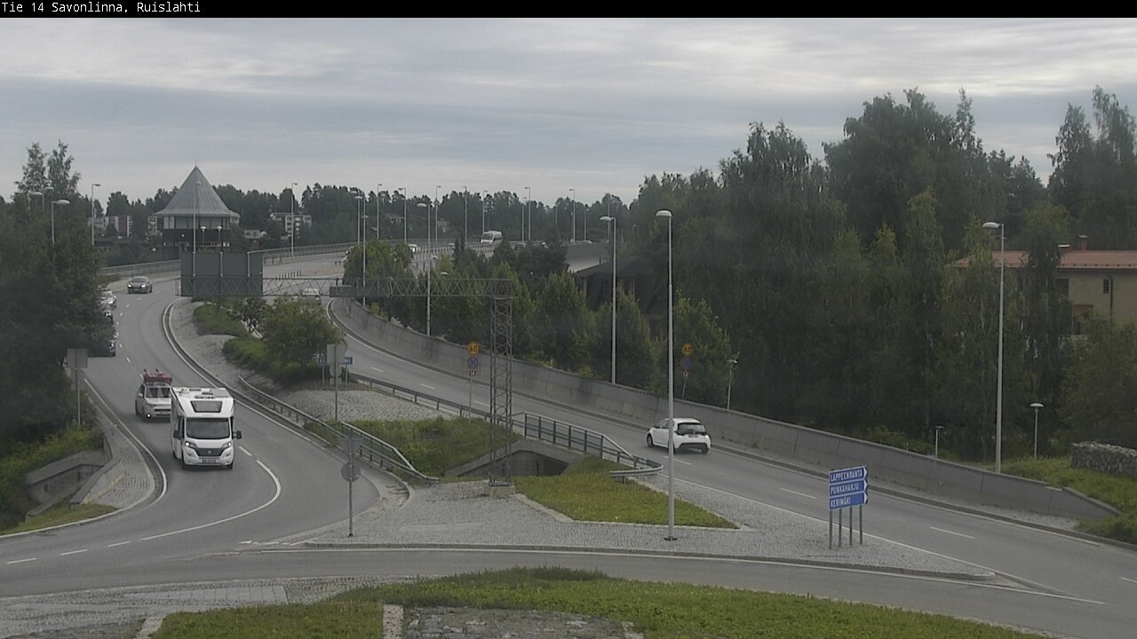 Kelikamerat Kuva Tie 14 Savonlinna, Ruislahti, Savonlinna, Etelä-Savo