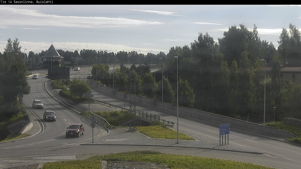 Kelikamerat Kuva Tie 14 Savonlinna, Ruislahti, Savonlinna, Etelä-Savo