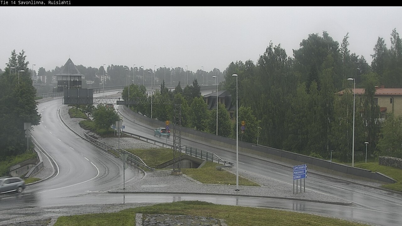 Kelikamerat Kuva Tie 14 Savonlinna, Ruislahti, Savonlinna, Etelä-Savo