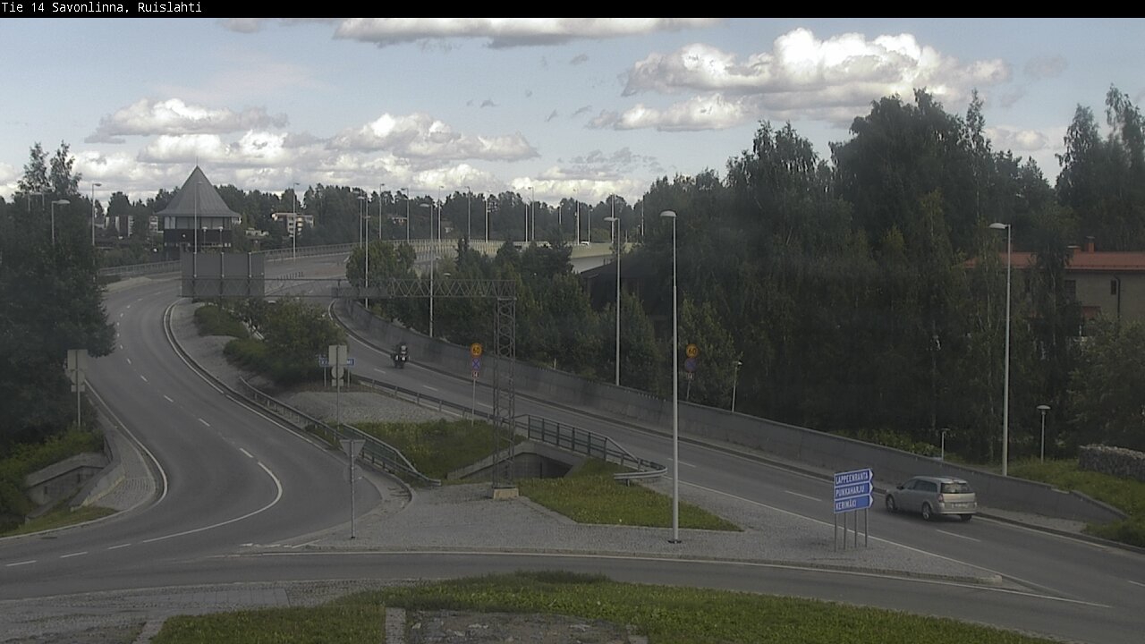 Kelikamerat Kuva Tie 14 Savonlinna, Ruislahti, Savonlinna, Etelä-Savo