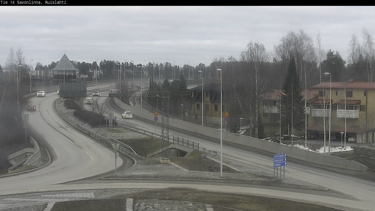 Kelikamerat Kuva Tie 14 Savonlinna, Ruislahti, Savonlinna, Etelä-Savo