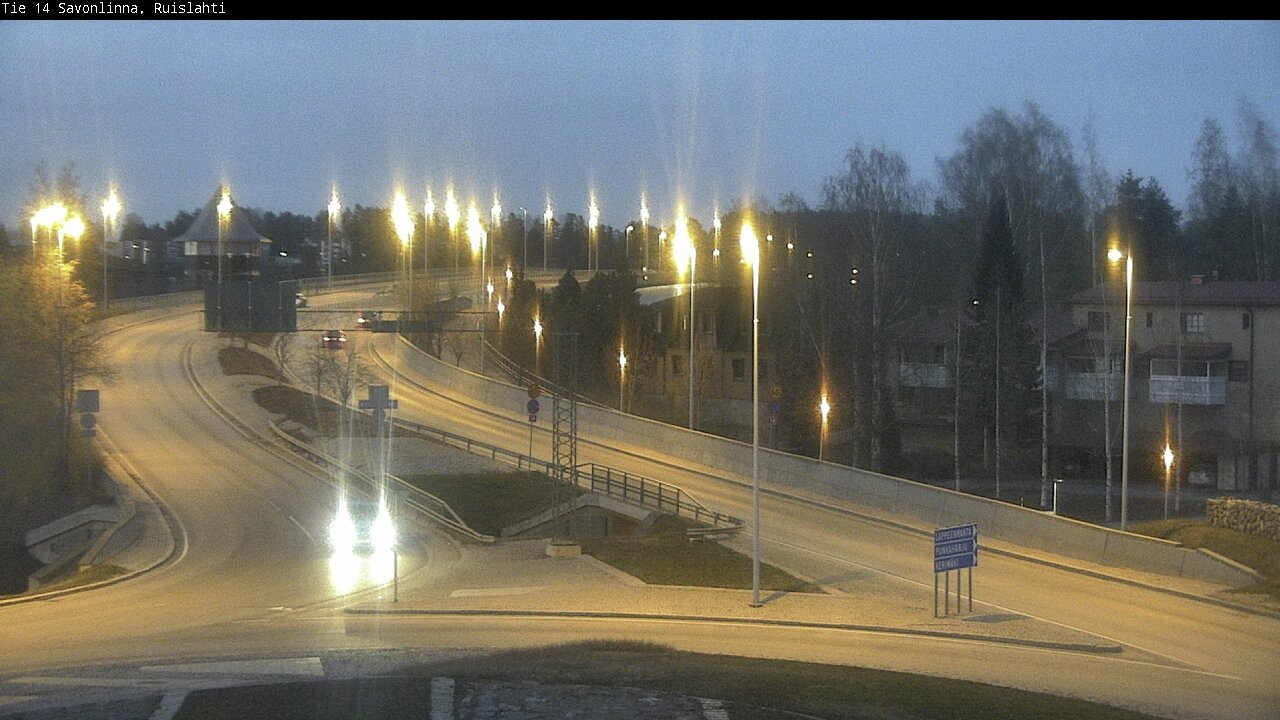 Kelikamerat Kuva Tie 14 Savonlinna, Ruislahti, Savonlinna, Etelä-Savo