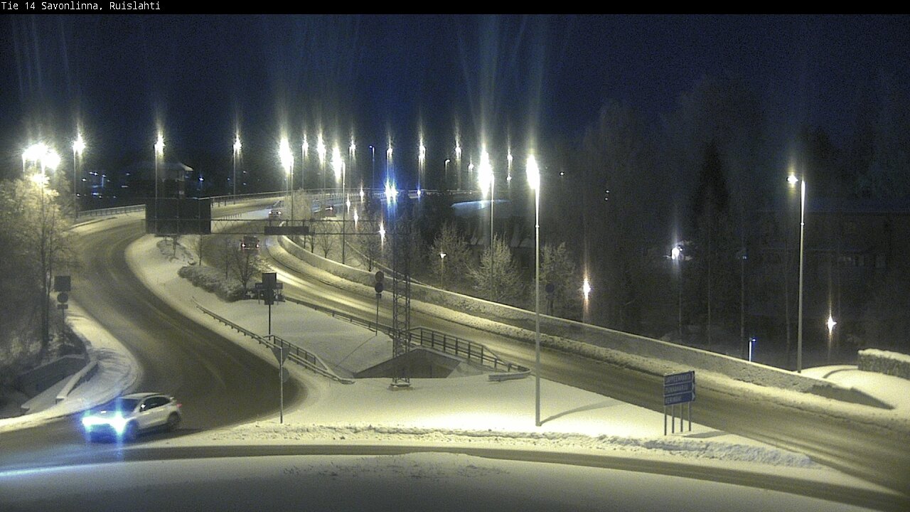 Kelikamerat Kuva Tie 14 Savonlinna, Ruislahti, Savonlinna, Etelä-Savo