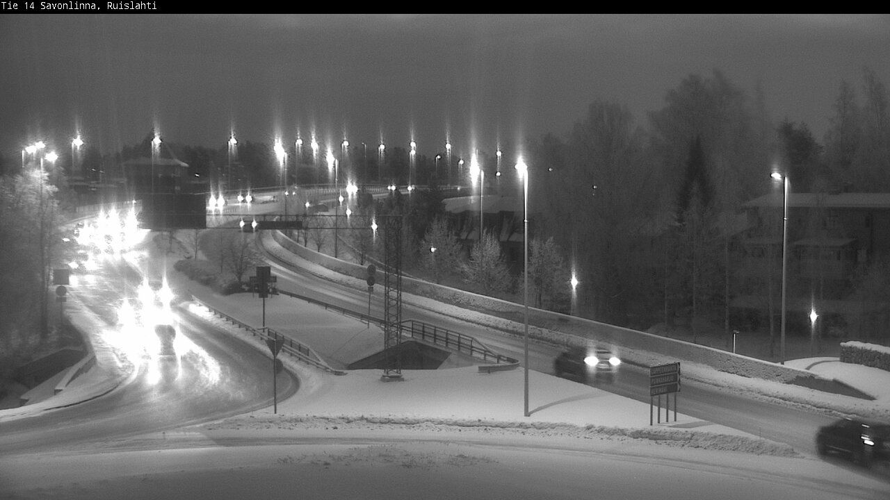 Kelikamerat Kuva Tie 14 Savonlinna, Ruislahti, Savonlinna, Etelä-Savo