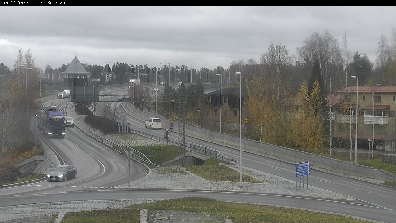 Kelikamerat Kuva Tie 14 Savonlinna, Ruislahti, Savonlinna, Etelä-Savo