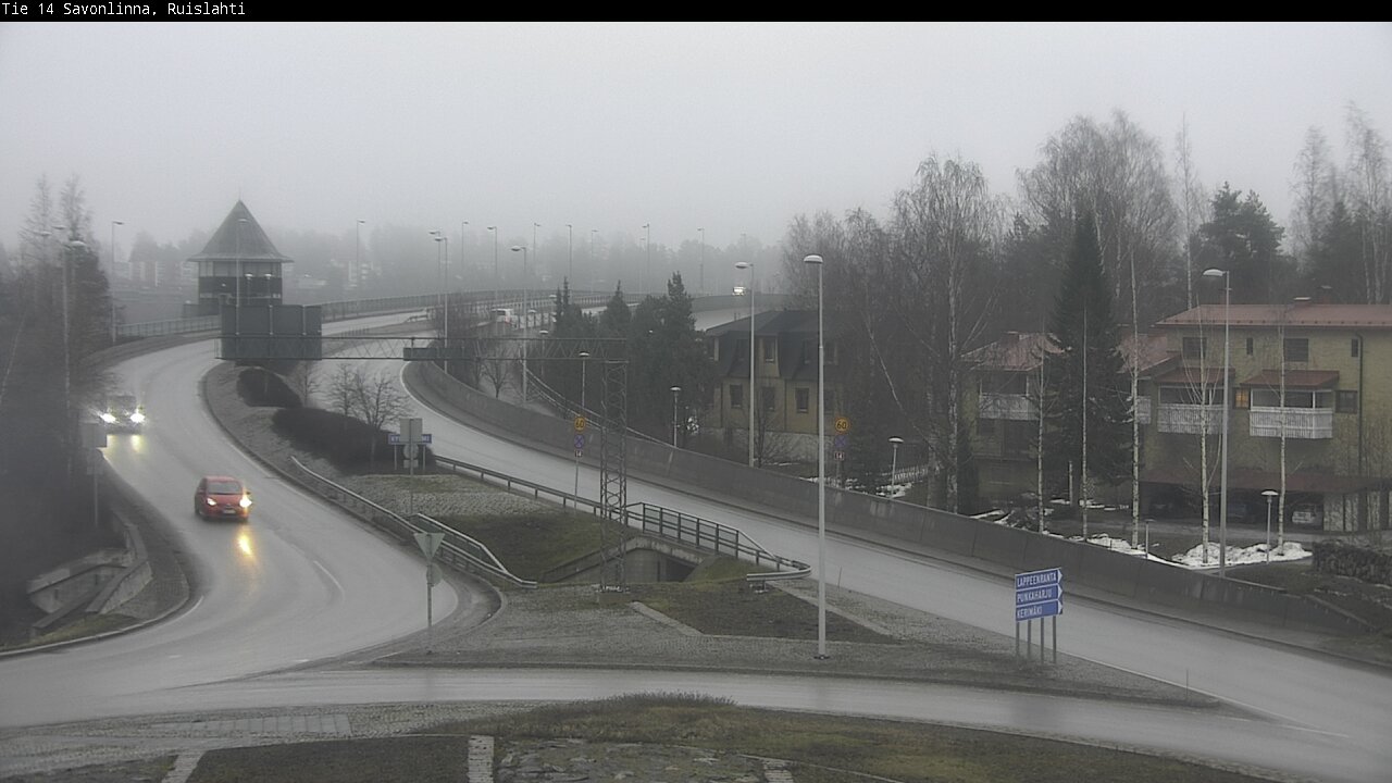 Kelikamerat Kuva Tie 14 Savonlinna, Ruislahti, Savonlinna, Etelä-Savo