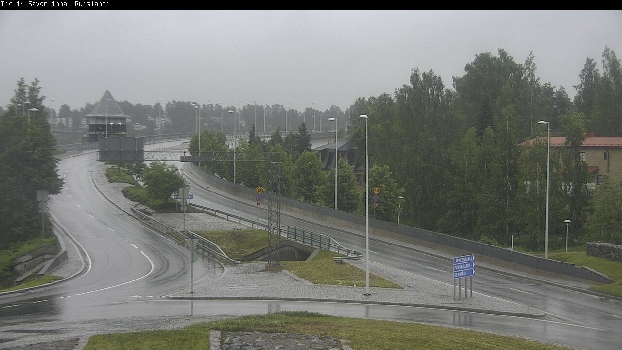 Kelikamerat Kuva Tie 14 Savonlinna, Ruislahti, Savonlinna, Etelä-Savo