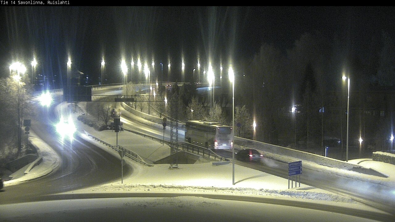 Kelikamerat Kuva Tie 14 Savonlinna, Ruislahti, Savonlinna, Etelä-Savo