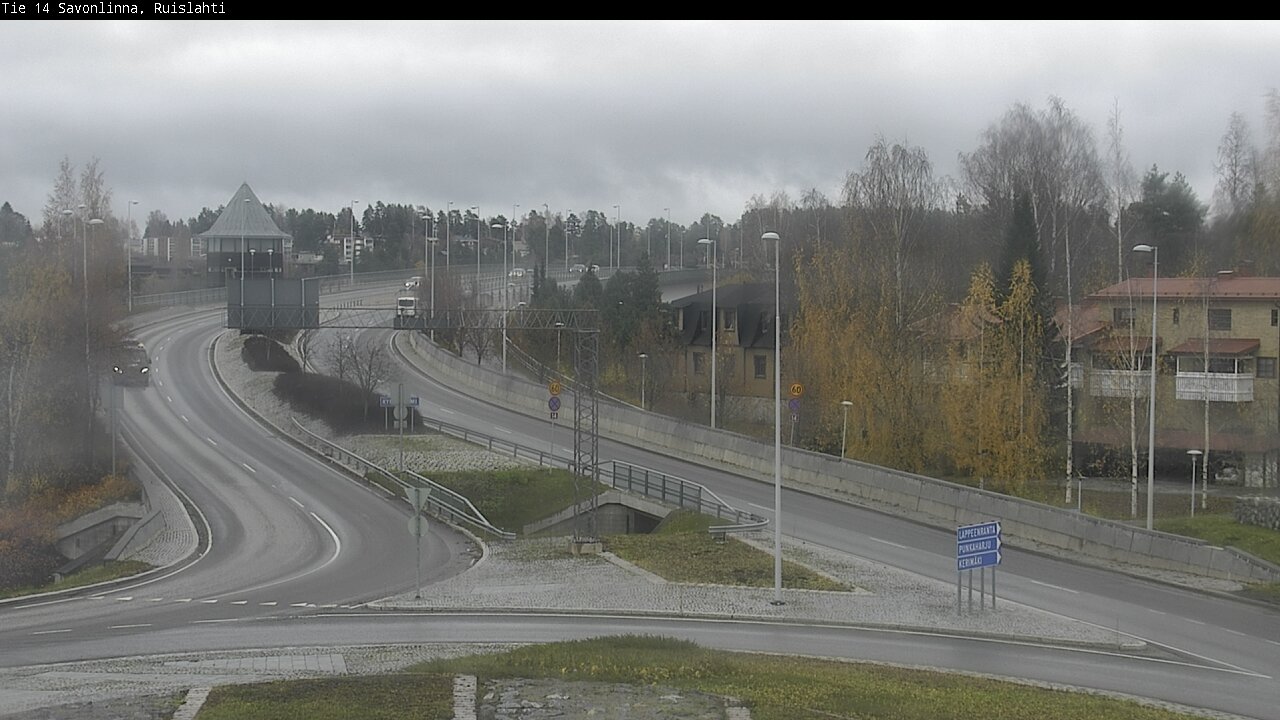 Kelikamerat Kuva Tie 14 Savonlinna, Ruislahti, Savonlinna, Etelä-Savo