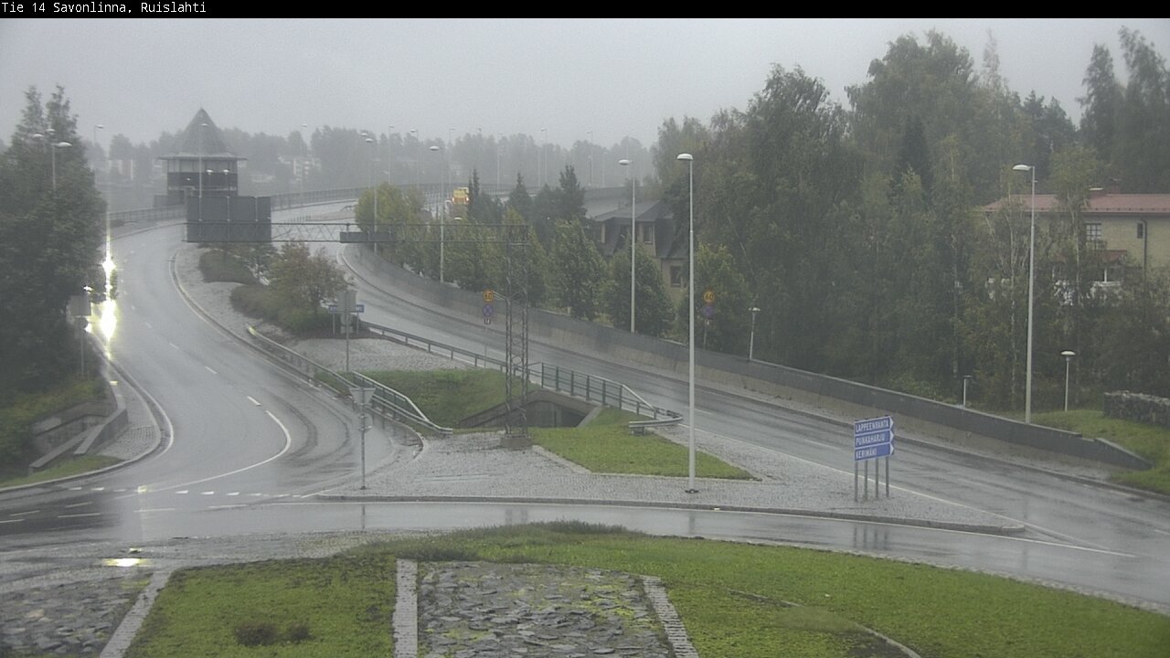 Weather Camera Image Road 14 Savonlinna, Ruislahti, Savonlinna, Etelä-Savo