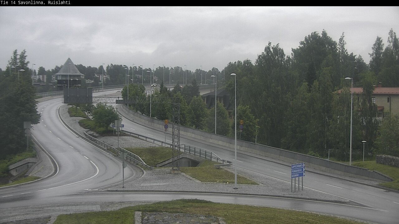 Kelikamerat Kuva Tie 14 Savonlinna, Ruislahti, Savonlinna, Etelä-Savo