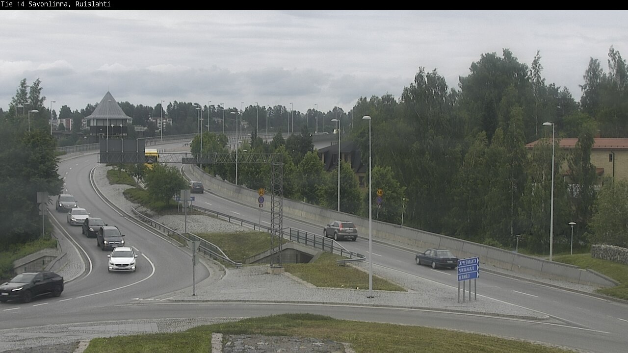 Kelikamerat Kuva Tie 14 Savonlinna, Ruislahti, Savonlinna, Etelä-Savo