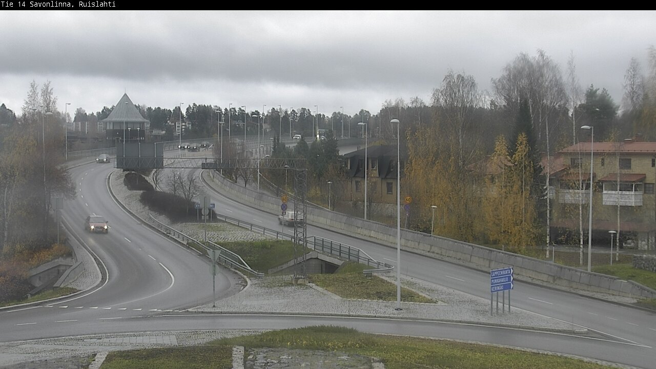 Kelikamerat Kuva Tie 14 Savonlinna, Ruislahti, Savonlinna, Etelä-Savo