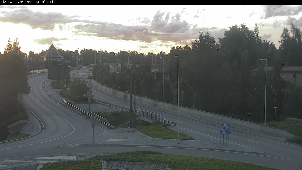 Kelikamerat Kuva Tie 14 Savonlinna, Ruislahti, Savonlinna, Etelä-Savo