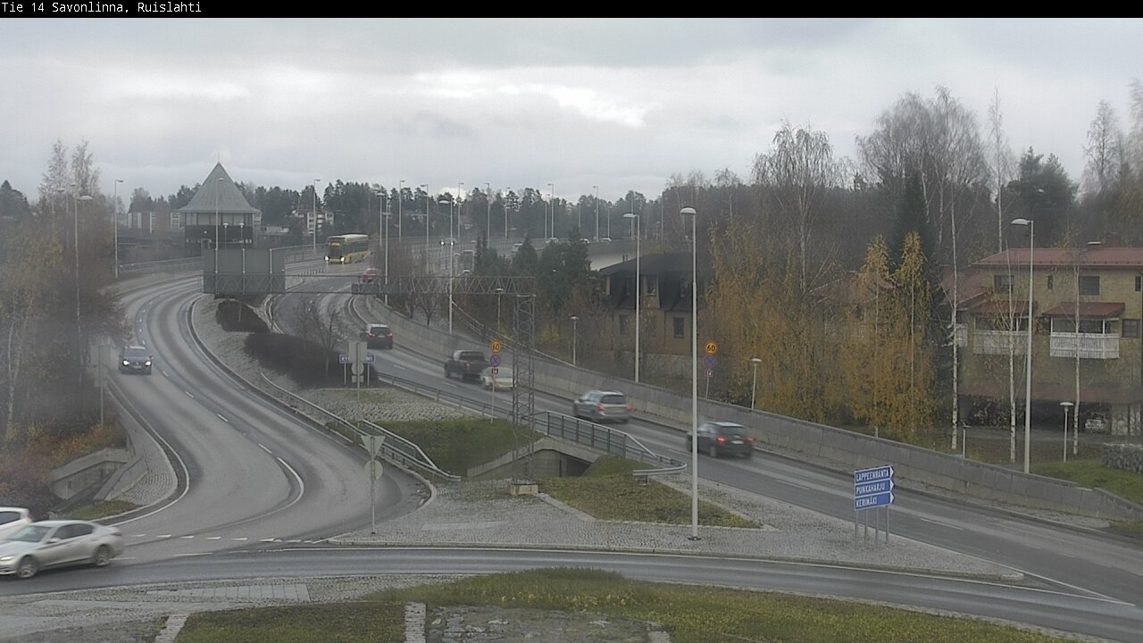 Kelikamerat Kuva Tie 14 Savonlinna, Ruislahti, Savonlinna, Etelä-Savo