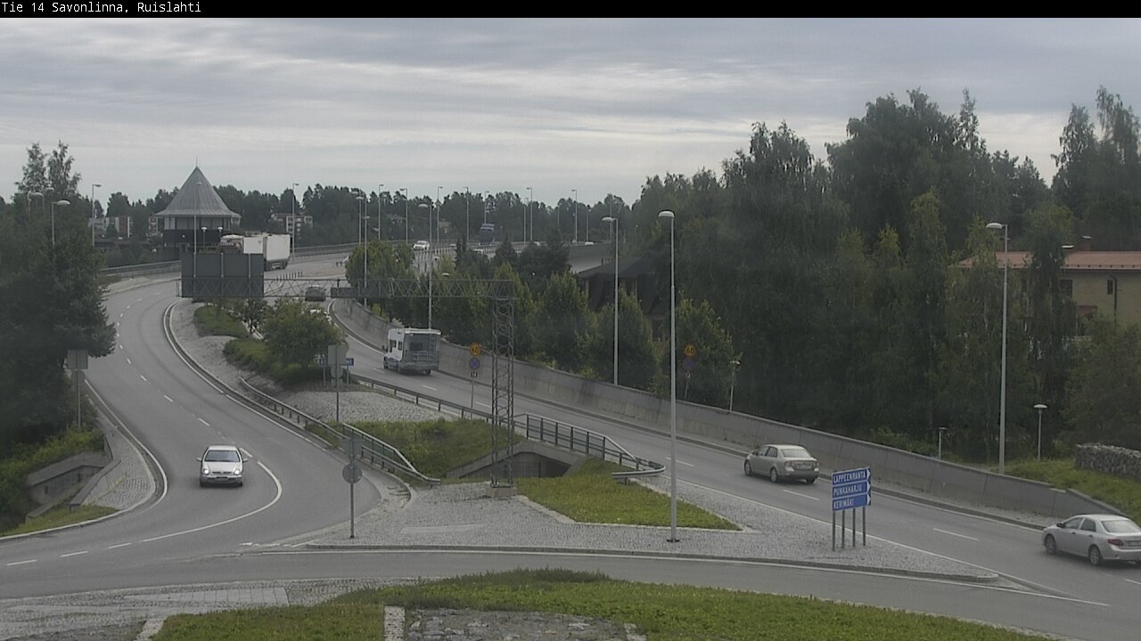Kelikamerat Kuva Tie 14 Savonlinna, Ruislahti, Savonlinna, Etelä-Savo
