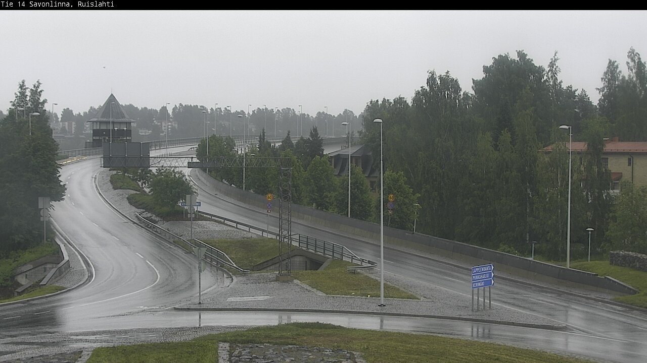 Kelikamerat Kuva Tie 14 Savonlinna, Ruislahti, Savonlinna, Etelä-Savo