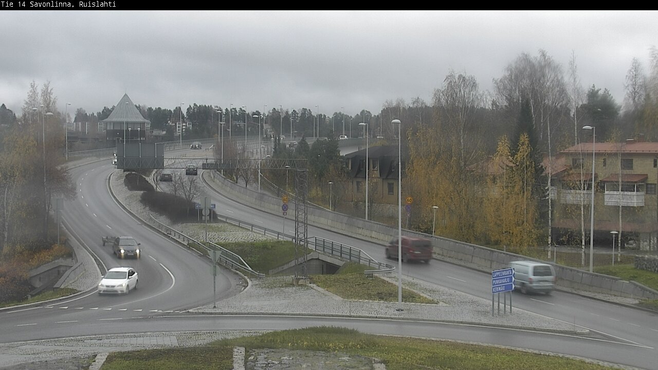 Kelikamerat Kuva Tie 14 Savonlinna, Ruislahti, Savonlinna, Etelä-Savo