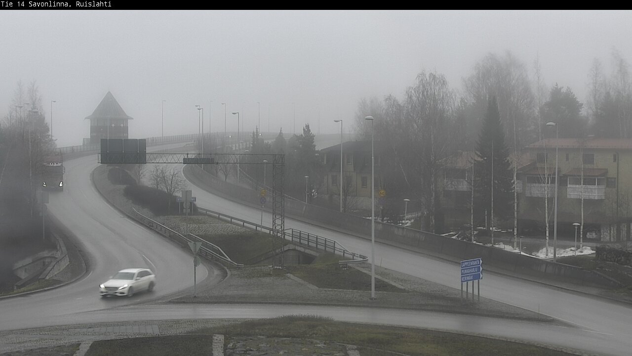 Kelikamerat Kuva Tie 14 Savonlinna, Ruislahti, Savonlinna, Etelä-Savo