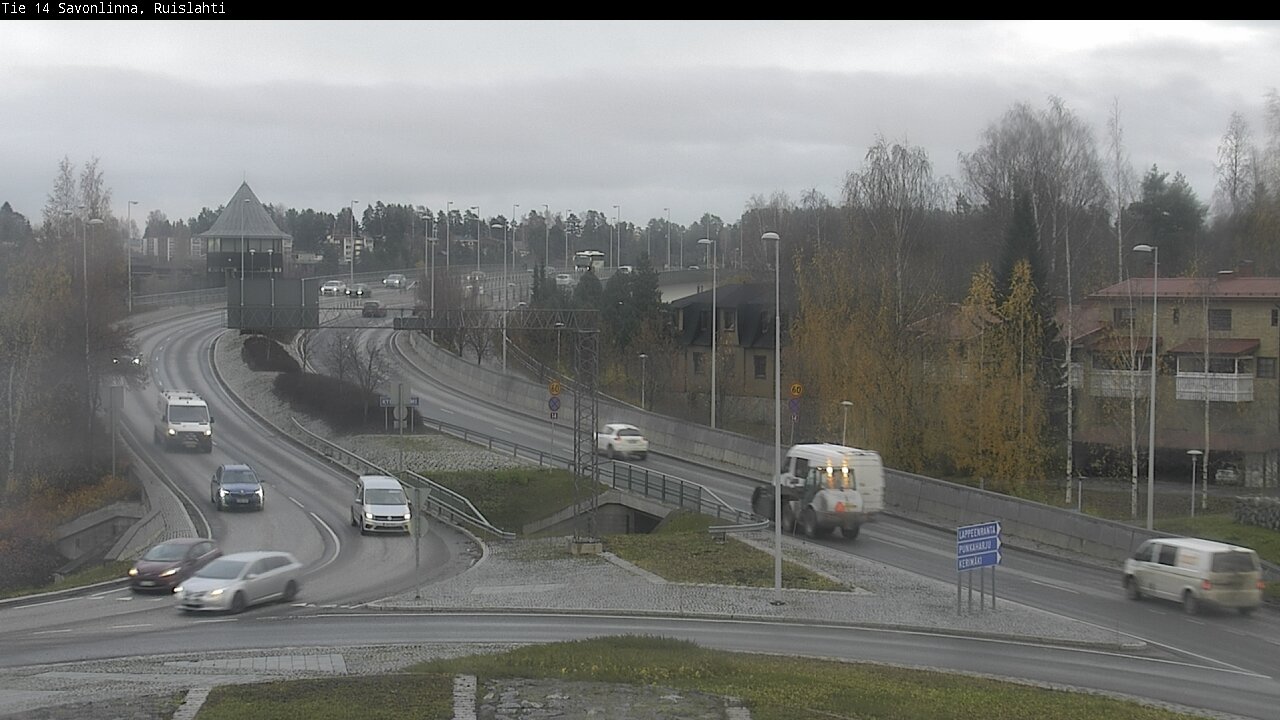 Kelikamerat Kuva Tie 14 Savonlinna, Ruislahti, Savonlinna, Etelä-Savo