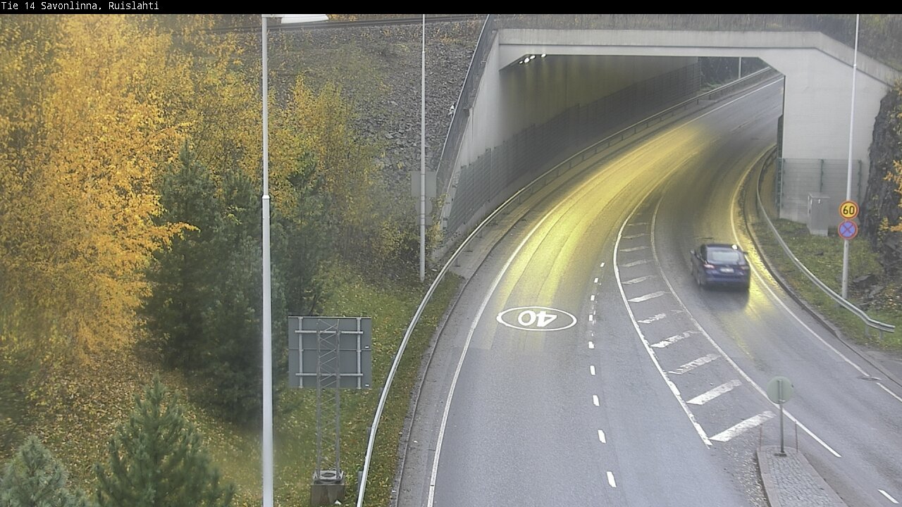 Kelikamerat Kuva Tie 14 Savonlinna, Ruislahti, Savonlinna, Etelä-Savo