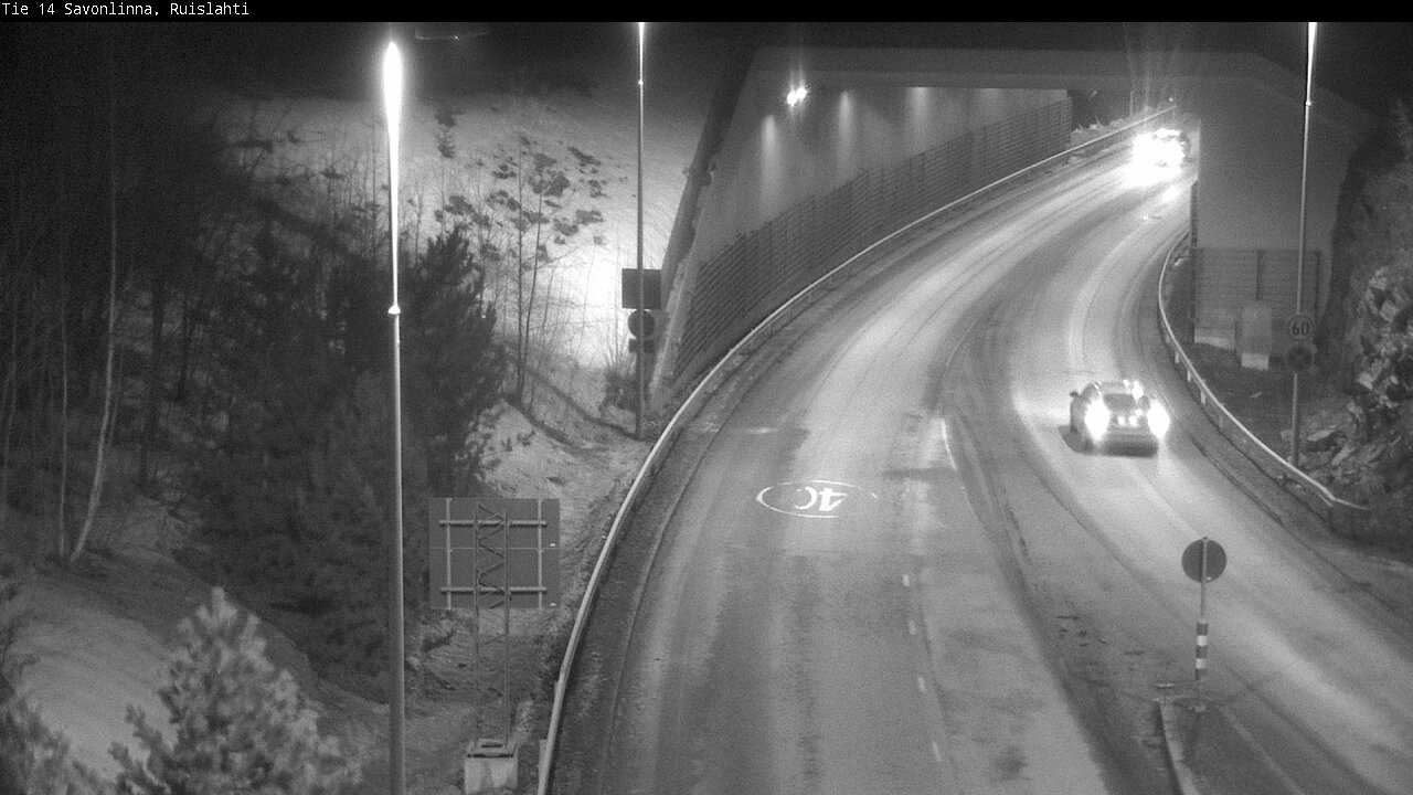 Kelikamerat Kuva Tie 14 Savonlinna, Ruislahti, Savonlinna, Etelä-Savo