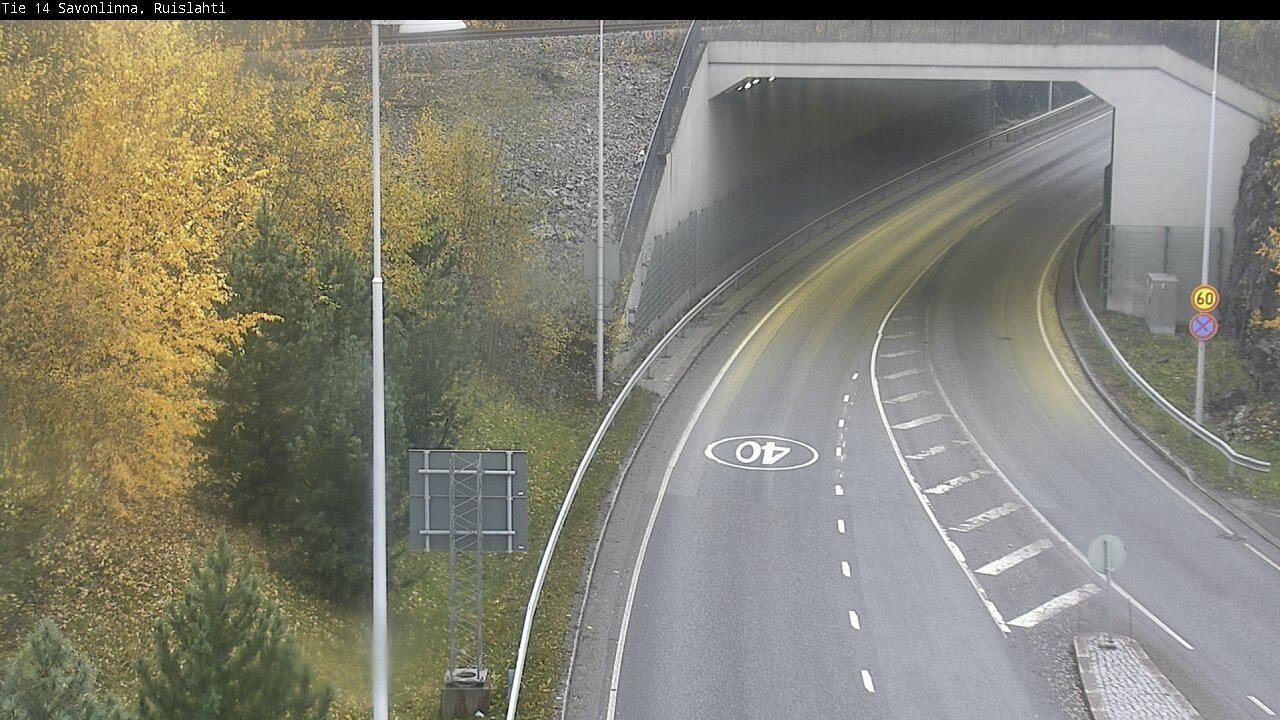 Kelikamerat Kuva Tie 14 Savonlinna, Ruislahti, Savonlinna, Etelä-Savo