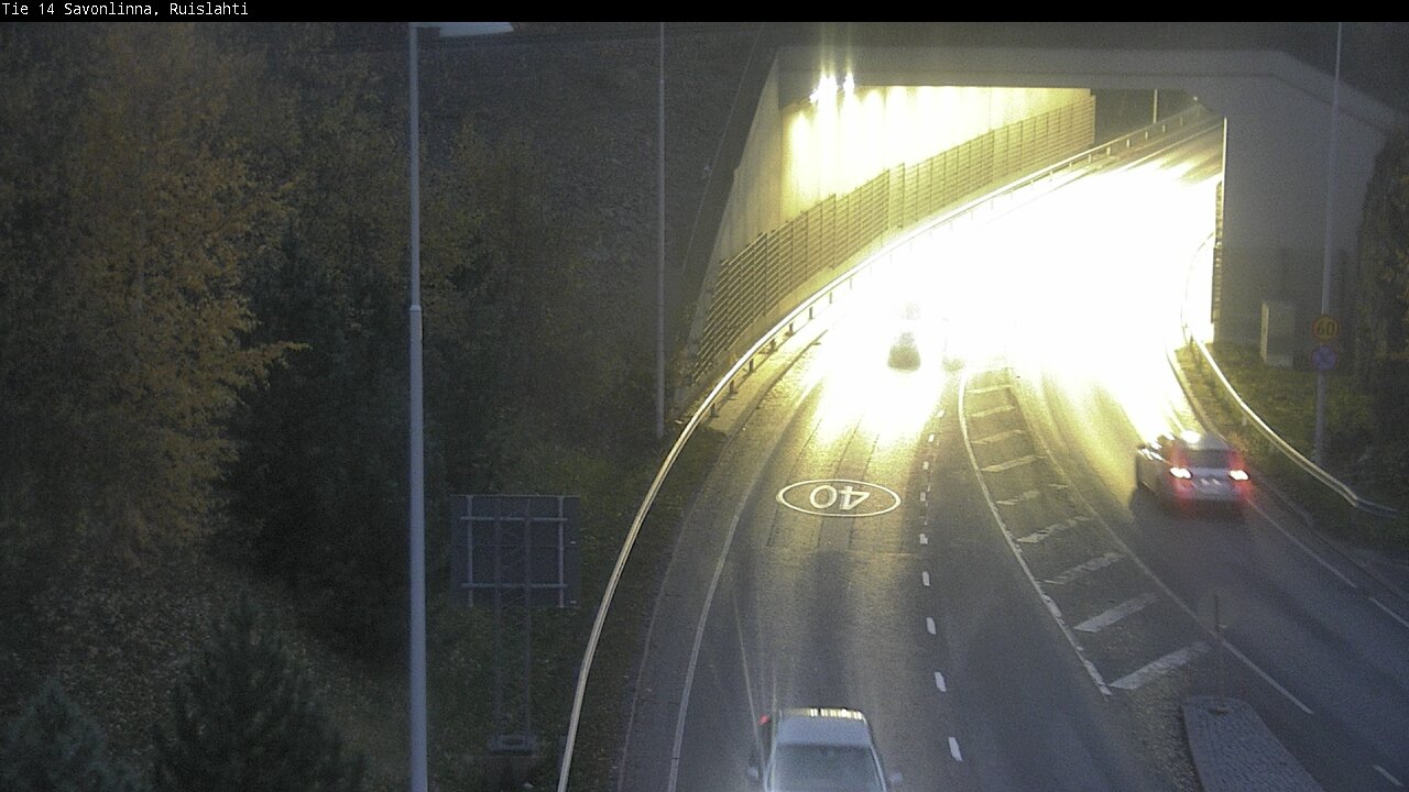 Kelikamerat Kuva Tie 14 Savonlinna, Ruislahti, Savonlinna, Etelä-Savo