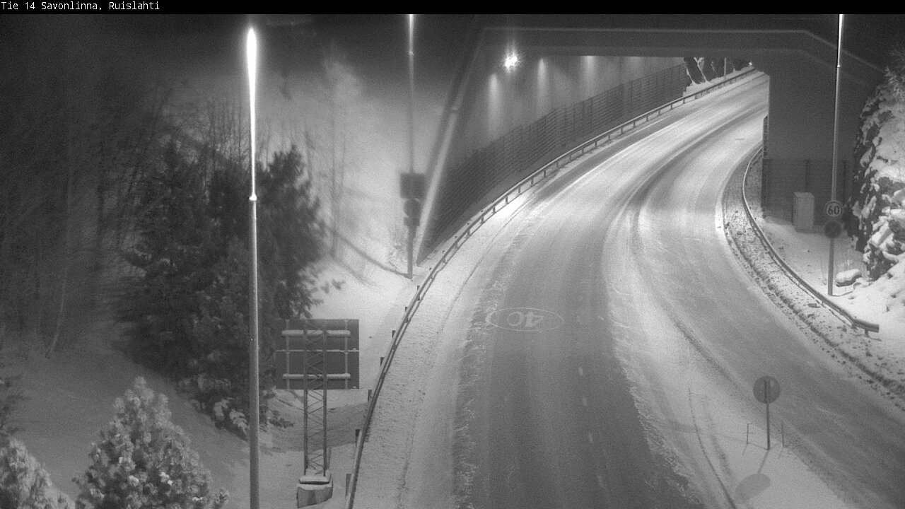 Kelikamerat Kuva Tie 14 Savonlinna, Ruislahti, Savonlinna, Etelä-Savo