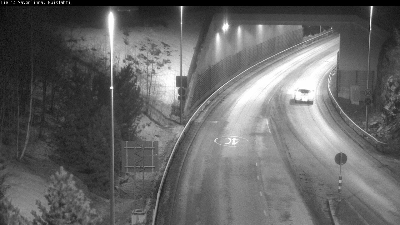 Kelikamerat Kuva Tie 14 Savonlinna, Ruislahti, Savonlinna, Etelä-Savo