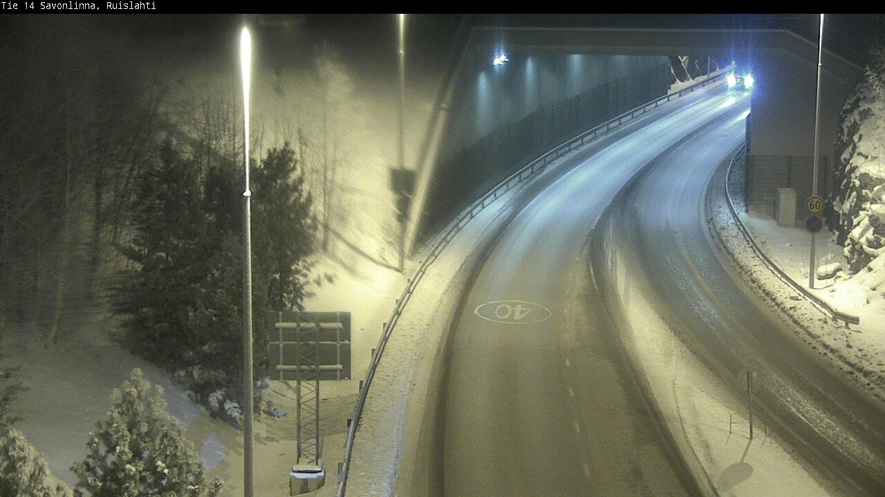 Kelikamerat Kuva Tie 14 Savonlinna, Ruislahti, Savonlinna, Etelä-Savo